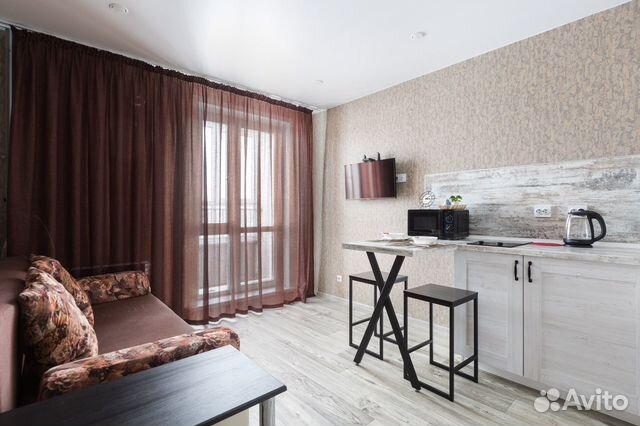 

Квартира-студия, 25 м², 2 кровати