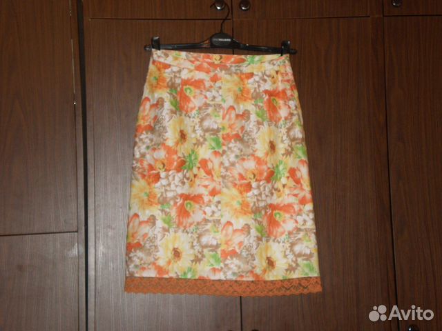 Юбка летняя р 48 Англия хлопок 100 Юбка летняя р 48 Англия хлопок 100