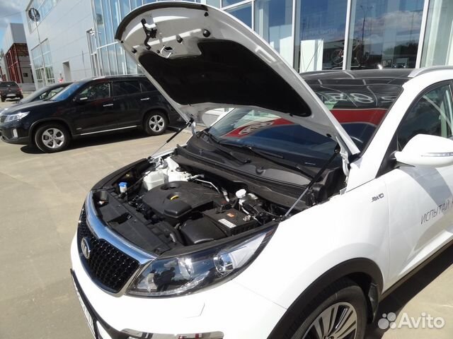 Упоры амортизаторы капота KIA sportage SL 10- 16