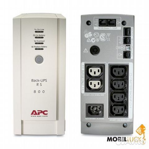 APC by Schneider Electric Back-UPS RS 800VA 230V