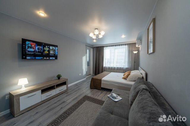 

1-к. квартира, 45 м², 2 кровати