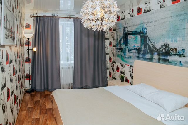 

2-к. квартира, 45 м², 2 кровати