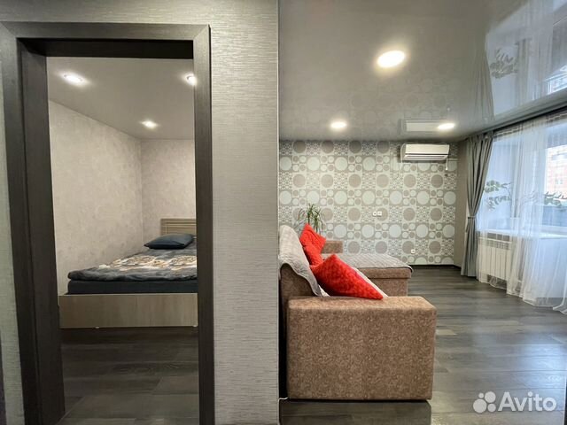 

1-к. квартира, 45 м², 2 кровати