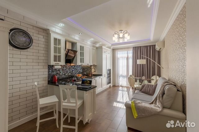 

1-к. квартира, 69,7 м², 2 кровати