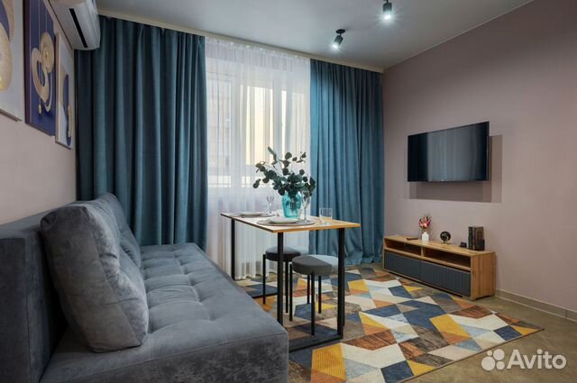 

1-к. квартира, 32 м², 2 кровати