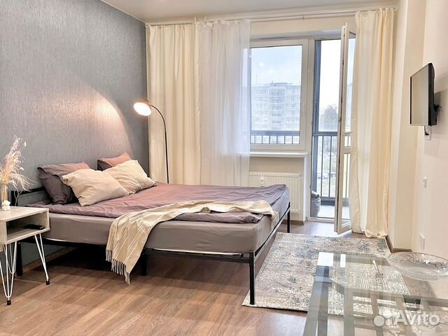 

Квартира-студия, 28 м², 1 кровать