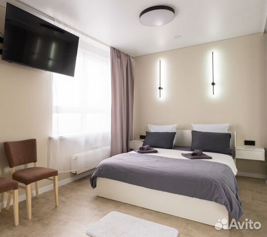 

Квартира-студия, 40 м², 2 кровати