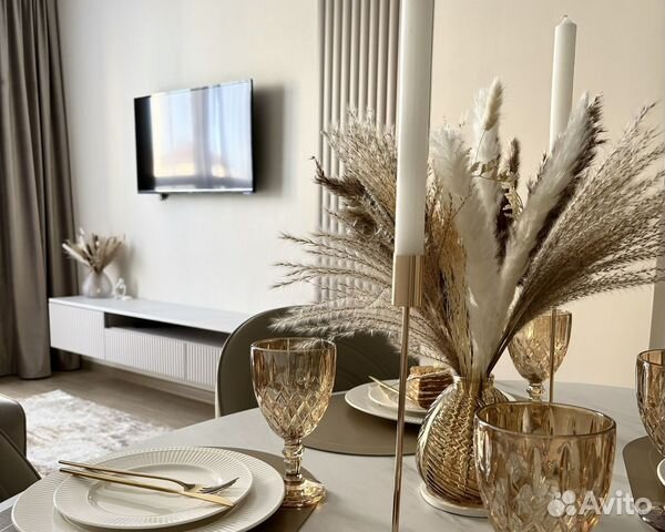 

1-к. квартира, 45 м², 2 кровати