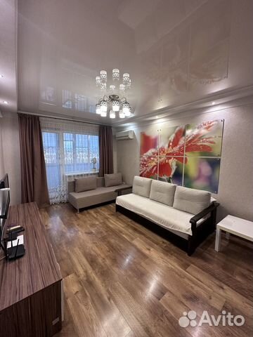 

1-к. квартира, 42 м², 2 кровати