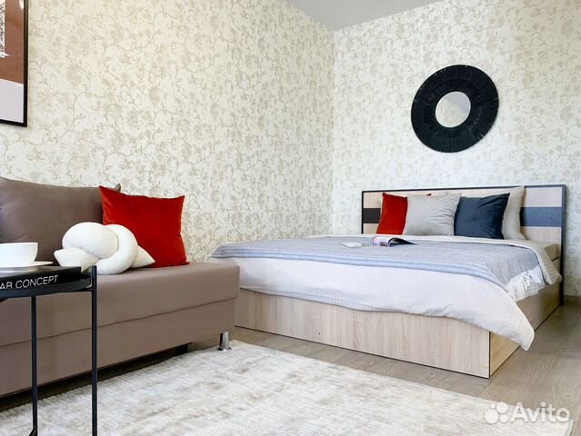

1-к. квартира, 40 м², 2 кровати