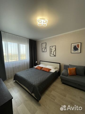 

1-к. квартира, 38 м², 2 кровати