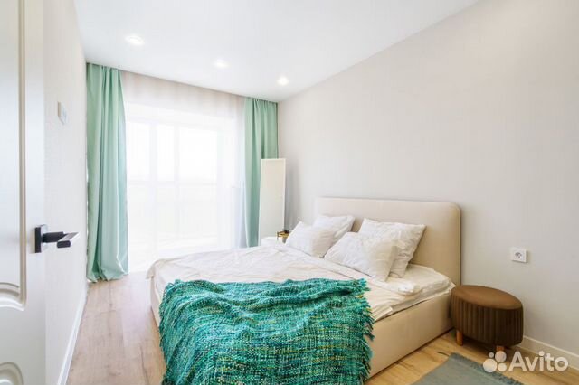 

1-к. квартира, 43 м², 2 кровати