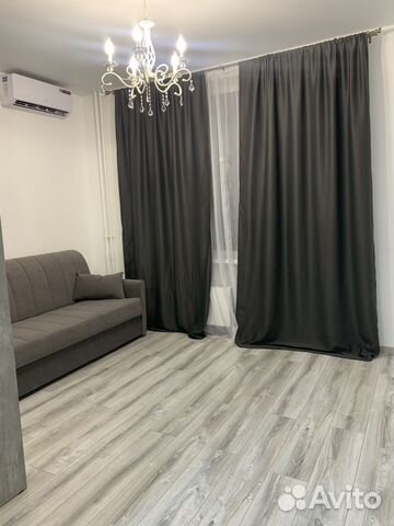 

Квартира-студия, 27 м², 2 кровати