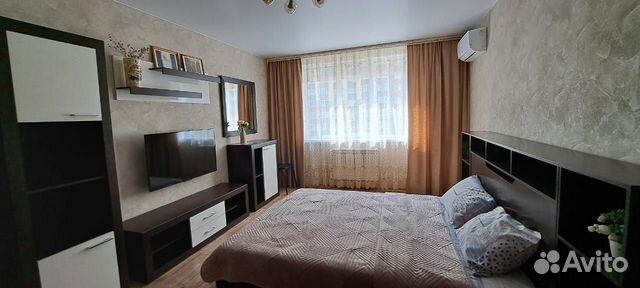 

1-к. квартира, 40 м², 2 кровати