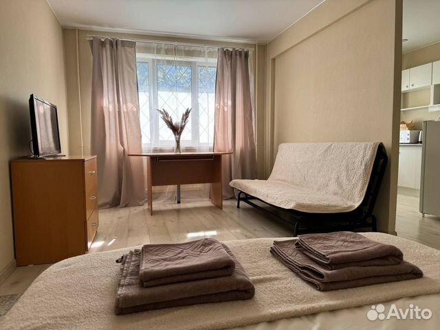 

1-к. квартира, 34 м², 2 кровати