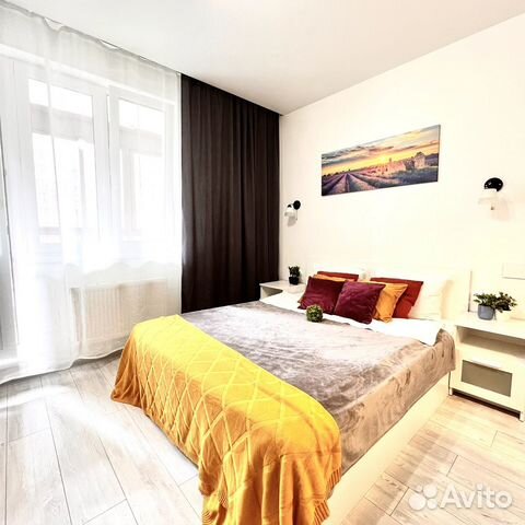

Квартира-студия, 24 м², 2 кровати