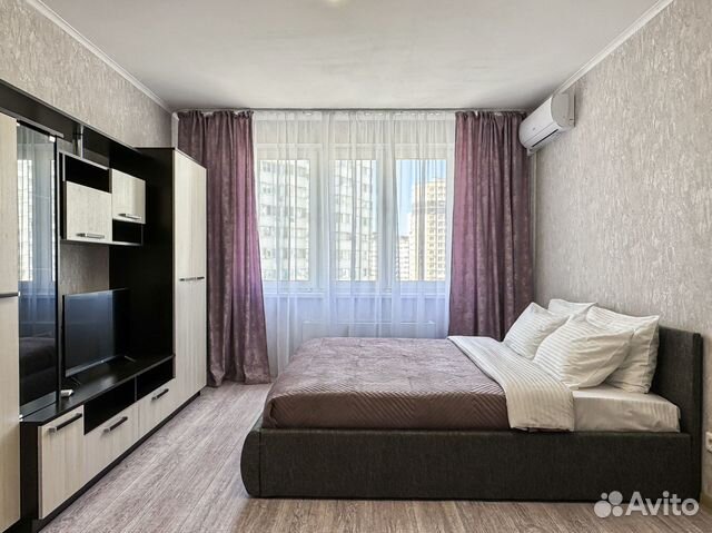 

1-к. квартира, 38 м², 2 кровати