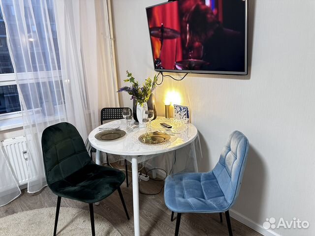 

Квартира-студия, 30 м², 1 кровать