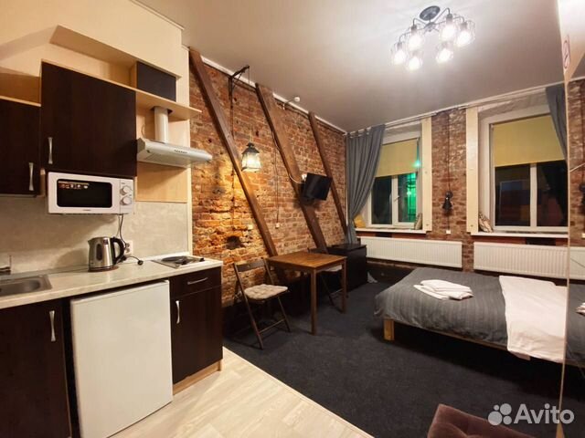 

Квартира-студия, 20 м², 1 кровать