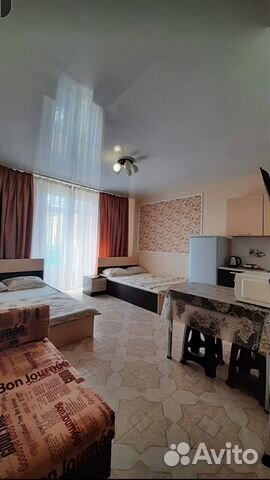 

Квартира-студия, 25 м², 3 кровати