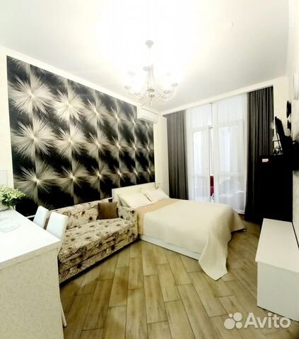 

Квартира-студия, 36 м², 2 кровати