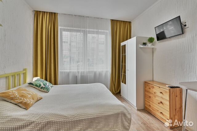 

Квартира-студия, 25 м², 2 кровати