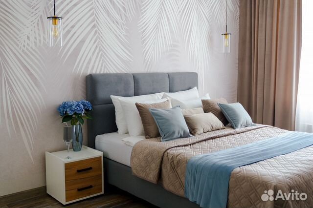 

1-к. квартира, 40 м², 2 кровати