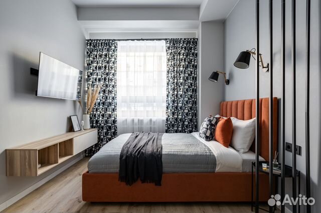 

Квартира-студия, 25 м², 2 кровати