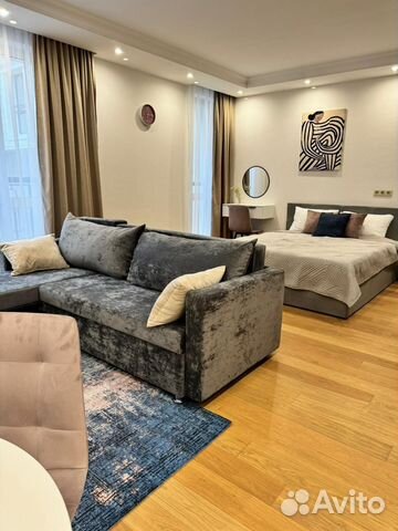 

Квартира-студия, 38 м², 2 кровати