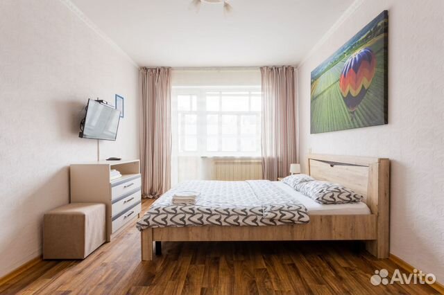 

1-к. квартира, 32 м², 2 кровати