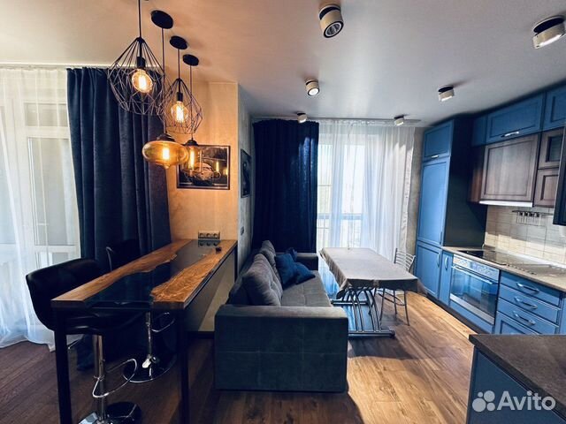 

Квартира-студия, 35,5 м², 4 кровати