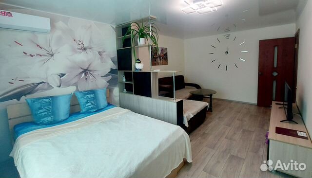 

1-к. квартира, 40 м², 2 кровати