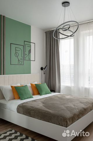 

1-к. квартира, 38,7 м², 2 кровати