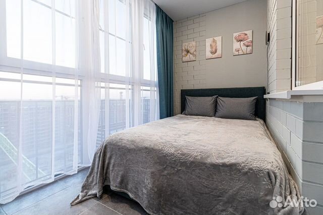 

Квартира-студия, 26 м², 2 кровати