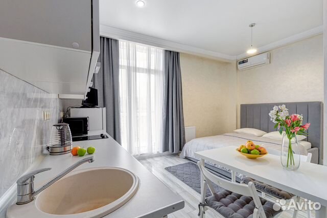 

Квартира-студия, 26 м², 1 кровать