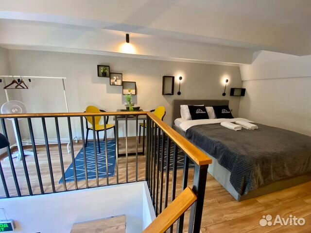 

Квартира-студия, 23 м², 2 кровати