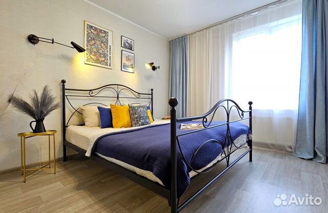 

1-к. квартира, 42 м², 2 кровати