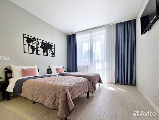 

Квартира-студия, 25 м², 2 кровати