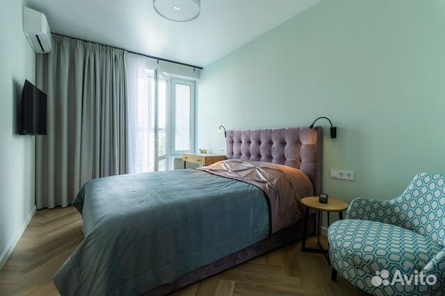 

1-к. квартира, 41 м², 2 кровати