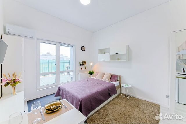

Квартира-студия, 21 м², 2 кровати