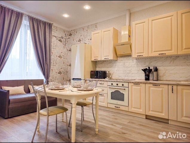 

Квартира-студия, 40 м², 2 кровати