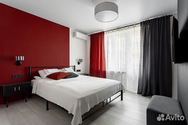 

1-к. квартира, 40 м², 2 кровати