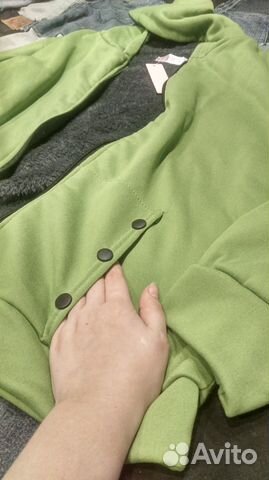 Теплая толстовка. Ветровка. 52р. Новая