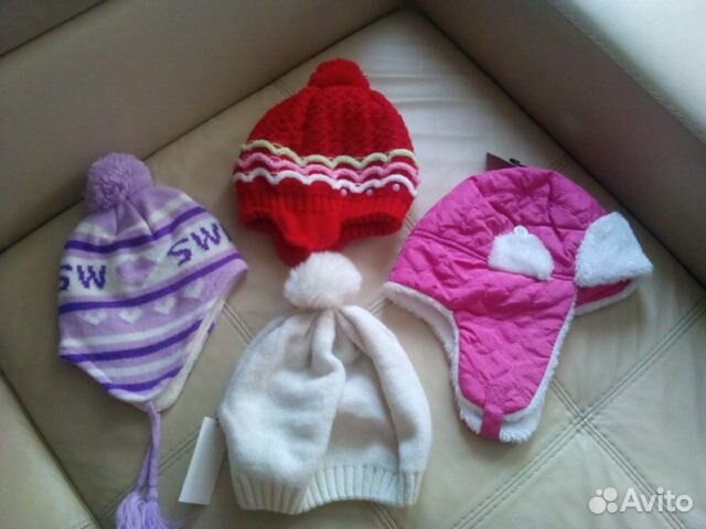 Новые шапки для девочки Новые шапки для девочки