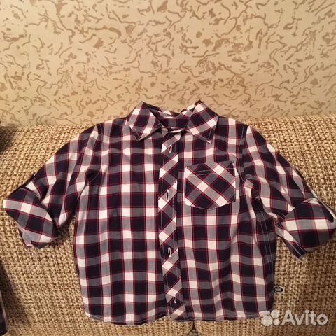 Рубашка mothercare 2шт. Р-р 110
