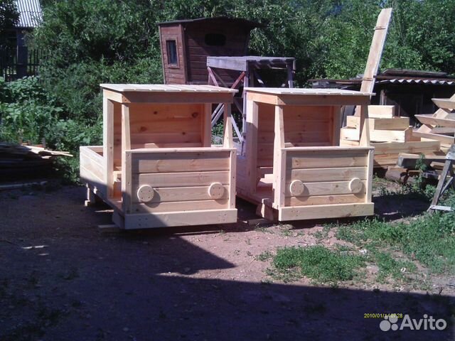 Детская машинка из дерева