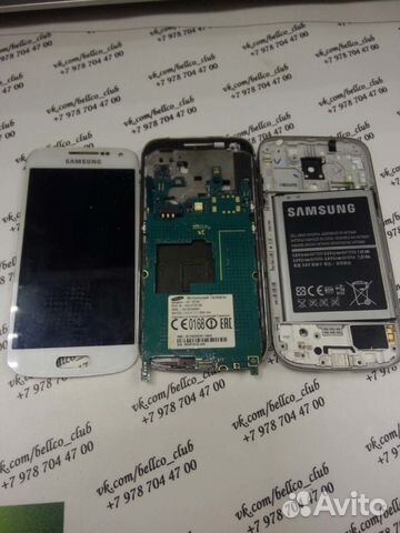 Разборка Samsung Galaxy s4 mini, GT-I9190