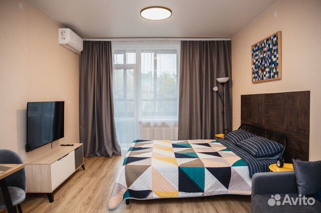 

Квартира-студия, 29 м², 2 кровати