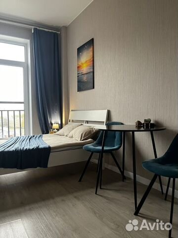 

Квартира-студия, 27 м², 2 кровати