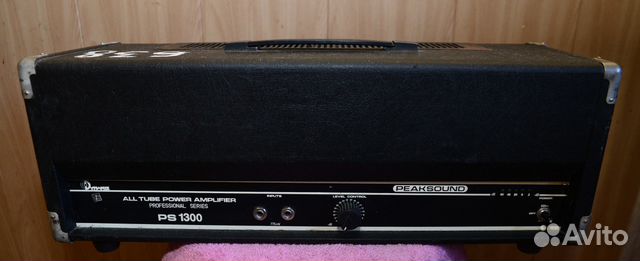 Ламповый гитарный усилитель 300 Вт